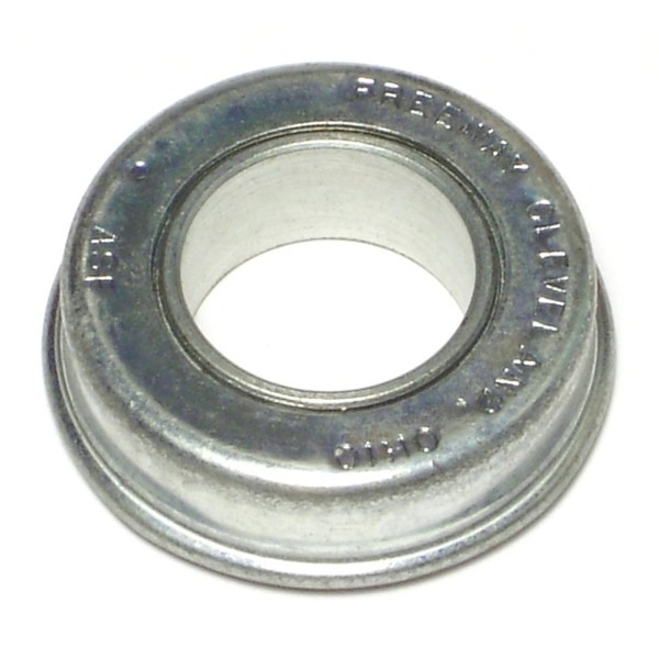 Midwest Fastener 3/4" x 1-3/8" Zinc Plated Steel Flange Bearings 3PK 66626